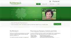 Desktop Screenshot of myattorneyla.com